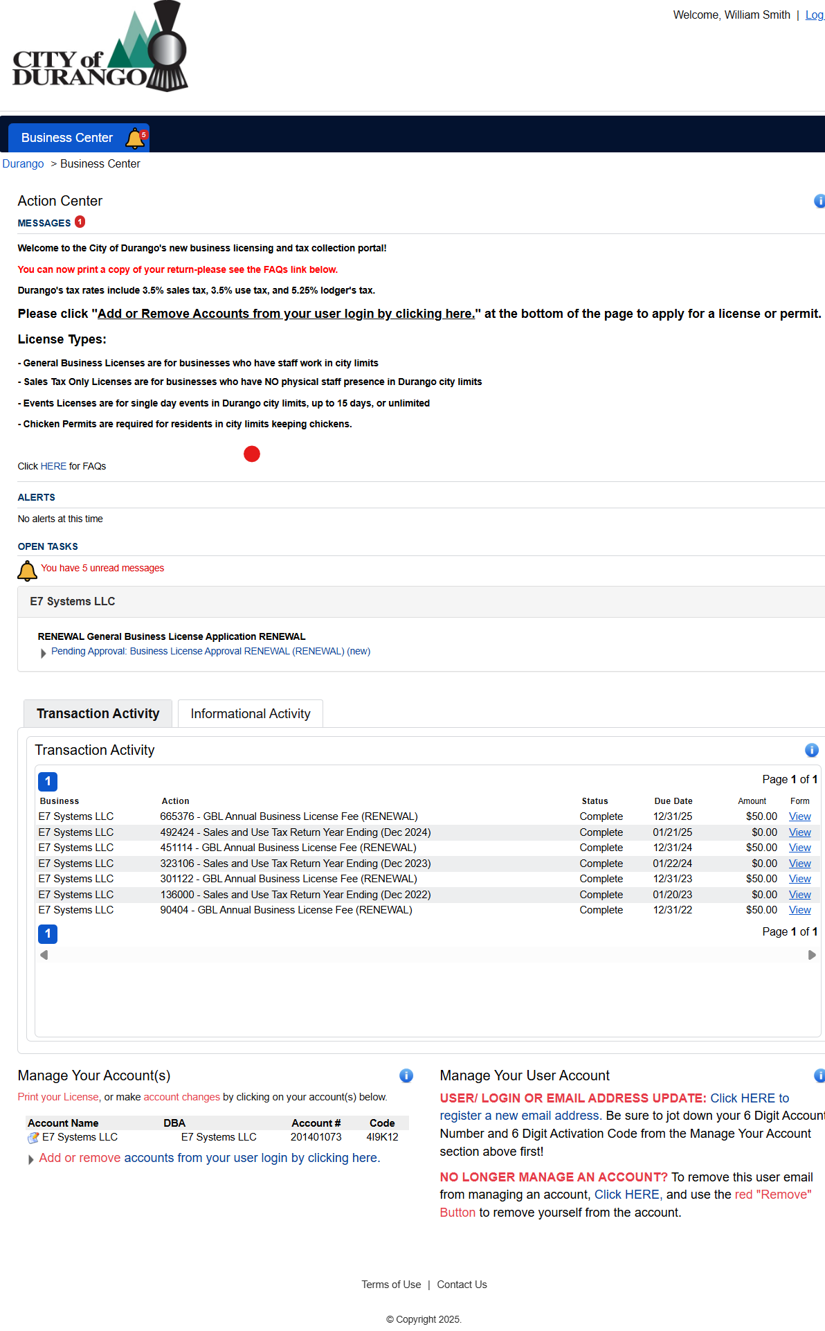 municipal payments business center